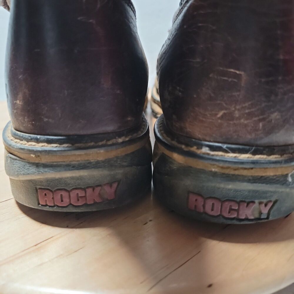 Men's Rocky Work Boots-Branson, Style FQ0002732 Size 12 W - Picture 4 of 7